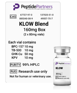 KLOW Blend: BPC-157/TB-500/GHK-Cu/KPV (2 x 80mg vials)