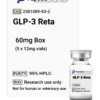 GLP-3 Retatrutide (5 x 12mg vials)
